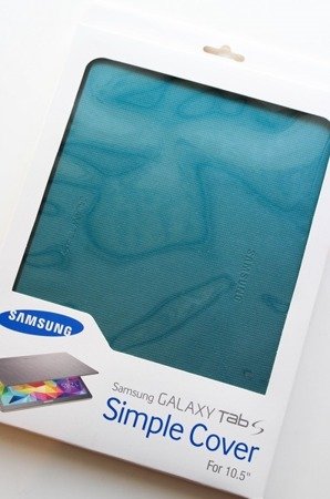 Samsung Galaxy Tab S 10.5 osłona Simple Cover EF-DT800BL - niebieska