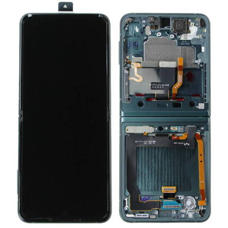 Samsung Galaxy Z Flip3 5G wyświetlacz LCD - zielony