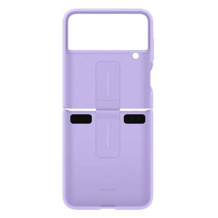 Samsung Galaxy Z Flip4 etui Silicone Cover with Ring EF-PF721TVEGWW - lawendowe