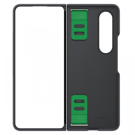 Samsung Galaxy Z Flip4 etui Silicone Cover with Strap EF-GF721TBEGWW - czarne