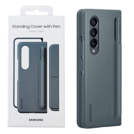 Samsung Galaxy Z Fold4 etui Standing Cover with Pen EF-OF93PCJEGWW - zielony (Graygreen)