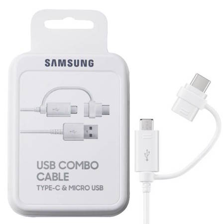 Samsung kabel 2w1 micro-USB i USB-C EP-DG930DWEGWW - 1.5m