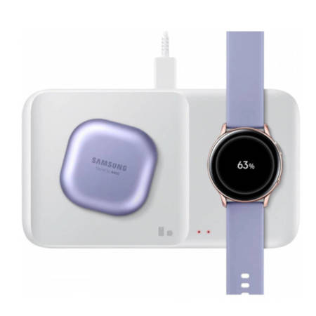 Samsung ładowarka indukcyjna Super Fast Wireless Charger Duo EP-P5400BWEGEU - biała