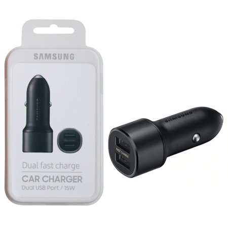 Samsung ładowarka samochodowa Fast Charge EP-L1100NBEGWW - czarna