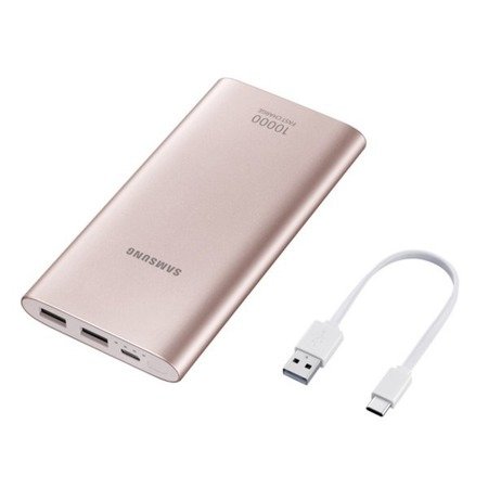 Samsung powerbank Fast Charge EB-P1100CPEGWW 10000 mAh - różowy
