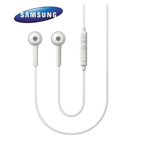 Samsung słuchawki z pilotem i mikrofonem EO-EG900BW - białe