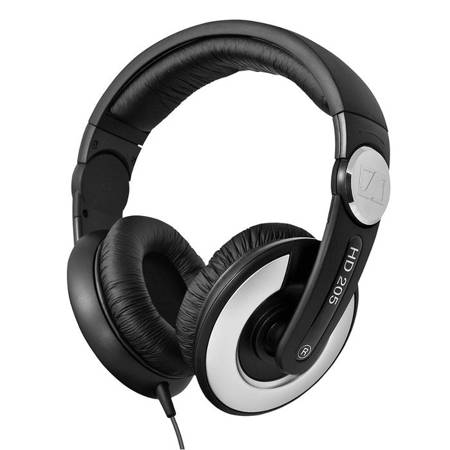 Sennheiser słuchawki nauszne HD 205 - czarne
