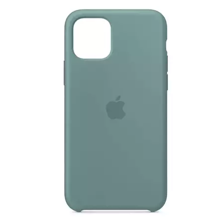 Silikonowe etui Apple Silicone Case do iPhone 11 Pro Max - zielone (Cactus)