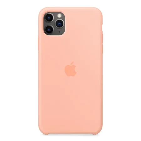 Silikonowe etui Apple iPhone 11 Pro Max Silicone Case - grejpfrutowy (Grapefruit)