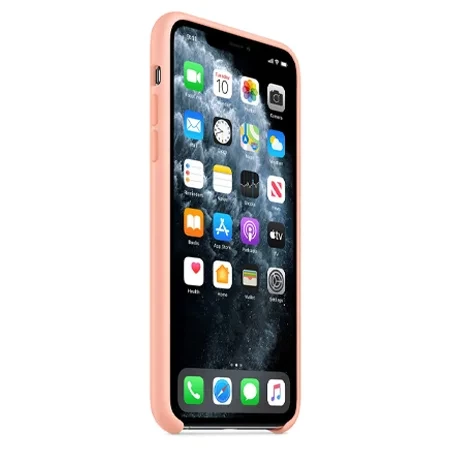 Silikonowe etui Apple iPhone 11 Pro Max Silicone Case - grejpfrutowy (Grapefruit)