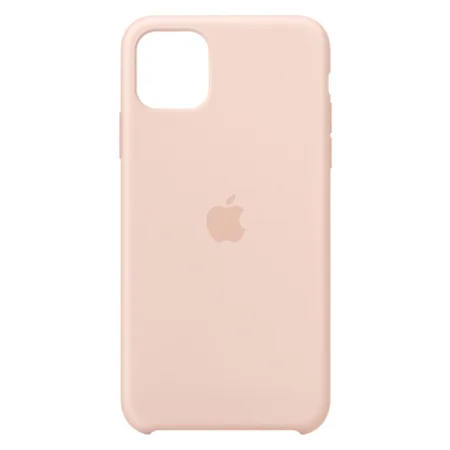 Silikonowe etui Apple iPhone 11 Pro Max Silicone Case - piaskowy róż (Pink Sand)