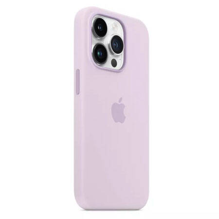 Silikonowe etui Apple iPhone 14 Pro Max Silicone Case MagSafe - liliowe (Lilac)