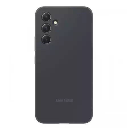 Silikonowe etui Silicone Case do Samsung Galaxy A54 5G - czarne
