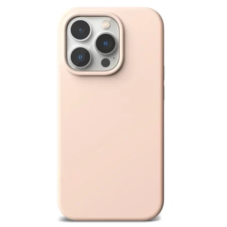 Silikonowe etui na Apple iPhone 14 Pro Ringke Silicone - różowe