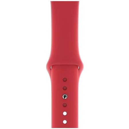 Silikonowy pasek Apple Watch 42/ 44/ 45/ 49 Ultra Sport Band - czerwony (Red)