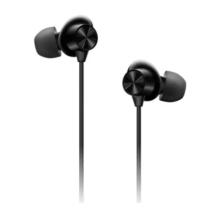 Słuchawki z pilotem i mikrofonem OnePlus Nord Wired - czarne