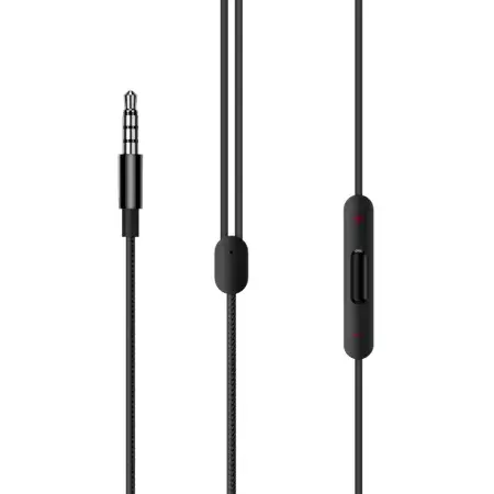 Słuchawki z pilotem i mikrofonem OnePlus Nord Wired - czarne