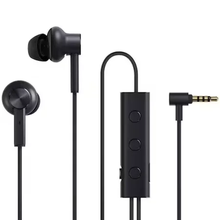 Słuchawki z pilotem i mikrofonem Xiaomi Mi Noise Cancelling In-Ear - czarne