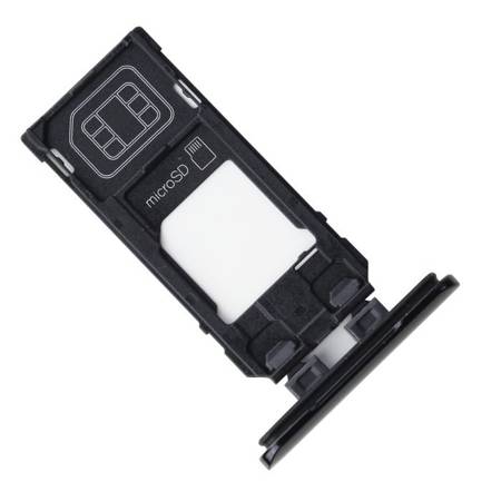 Sony Xperia 5 szufladka karty SIM i karty pamięci micro-SD - czarna