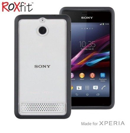 Sony Xperia E1 etui Roxfit Gel Shell - transparentne