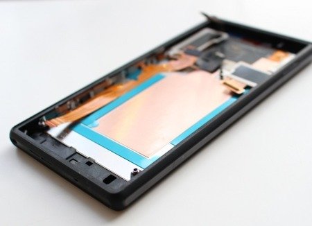Sony Xperia M2 Aqua wyświetlacz LCD z czujnikiem zbliżeniowym i czytnikami kart - czarny