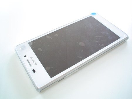 Sony Xperia M2 Dual wyświetlacz LCD z czujnikiem zbliżeniowym i czytnikami kart - biały