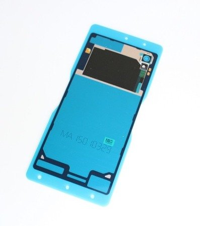 Sony Xperia M4 Aqua klapka baterii z klejem i anteną NFC - srebrna