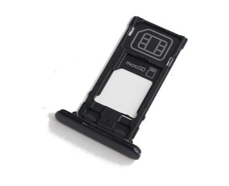 Sony Xperia X Compact F5321 szufladka karty SIM - czarny