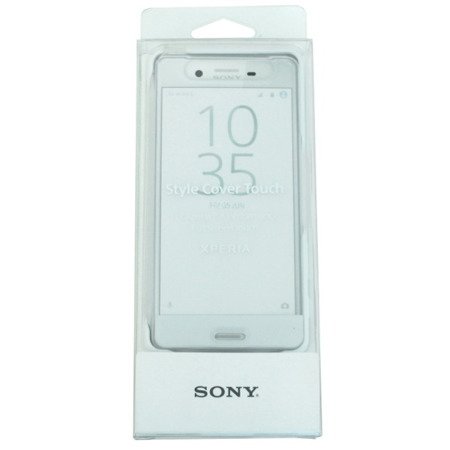 Sony Xperia X Performance etui dotykowe Style Cover Touch SCR56 - białe
