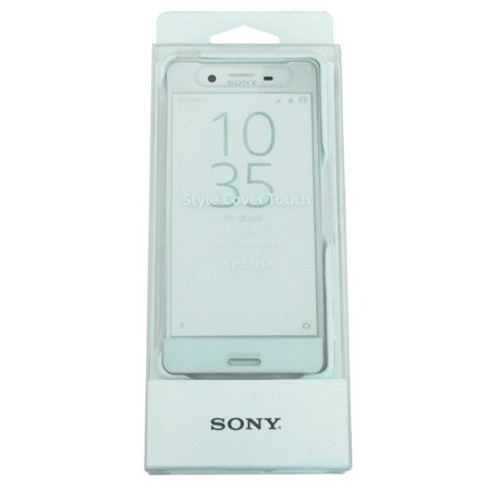 Sony Xperia X etui dotykowe Style Cover Touch SCR50  - białe