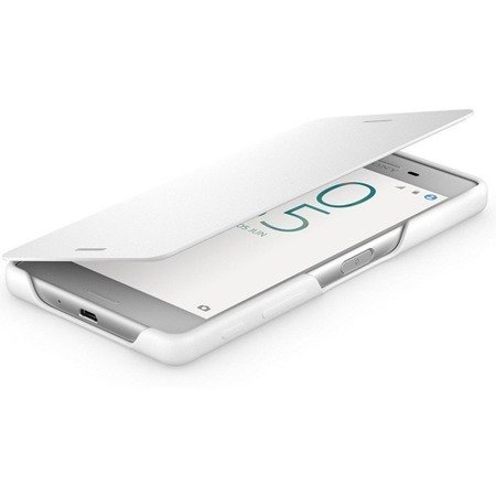 Sony Xperia X pokrowiec Style Cover Flip SCR52 - biały