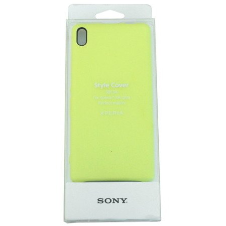 Sony Xperia XA Ultra etui Style Cover SBC34 - limonkowe