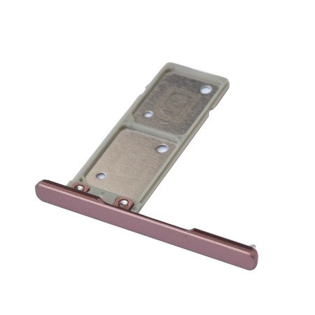 Sony Xperia XA1 Dual szufladka kart SIM - różowa