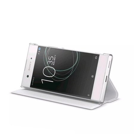 Sony Xperia XA1 etui Style Cover Stand SCSG30 - białe