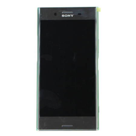 Sony Xperia XZ Premium wyświetlacz LCD z ramką - srebrny (Chrom)