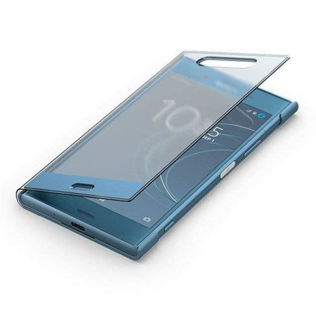Sony Xperia XZ1 etui dotykowe Style Cover Touch SCTG50 - niebieskie