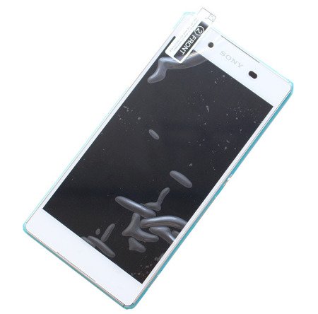 Sony Xperia Z3+ Dual SIM/ Z4 Dual SIM wyświetlacz LCD z ramką, złączem słuchawkowym i głośnikiem - biały