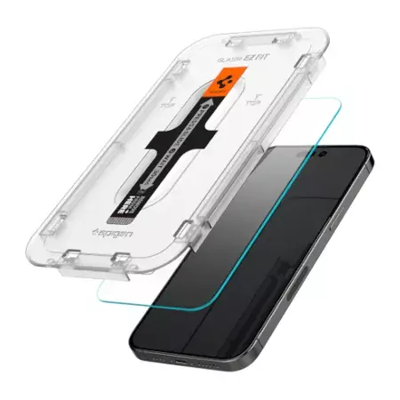 Szkło hartowane Spigen Glas TR EZ FIT do Apple iPhone 14 Pro - 2 sztuki