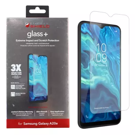 Szkło hartowane Zagg Glass+ Case Friendly do Samsung Galaxy A20E 