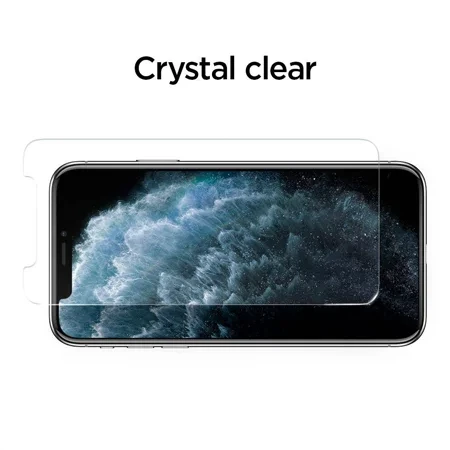 Szkło hartowane na Apple iPhone 11/ XR Spigen AlignMaster GLAS.tR