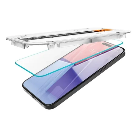 Szkło hartowane na Apple iPhone 15 Pro Max Spigen Glas.TR EZ FIT - transparentne