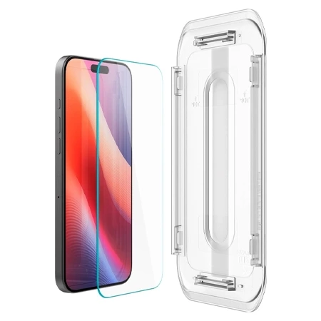 Szkło hartowane na Apple iPhone 16 Pro Max Spigen Glas.TR EZ FIT - 2 sztuki