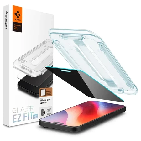 Szkło hartowane na Apple iPhone 16 Pro Max Spigen Glas.TR EZ FIT Privacy - (2 sztuki)