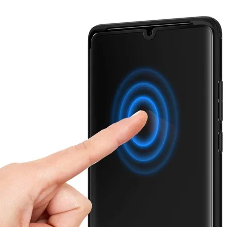 Szkło hartowane na Huawei P30 Pro Spigen Glas.TR Curved - czarne