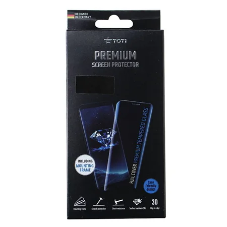 Szkło hartowane na Samsung Galaxy S21 Toti Premium Full Cover - czarne