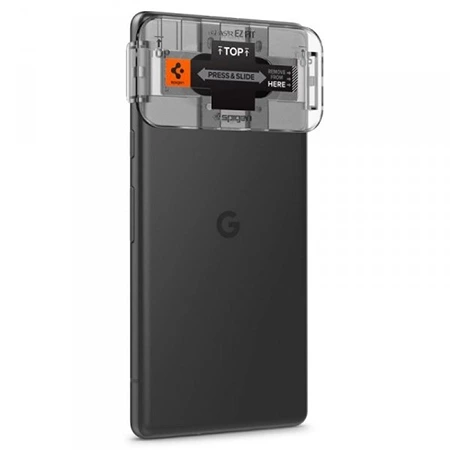 Szkło hartowane na aparat do Google Pixel 7a Spigen Glas.TR EZ FIT OPTIK 2 sztuki - czarne