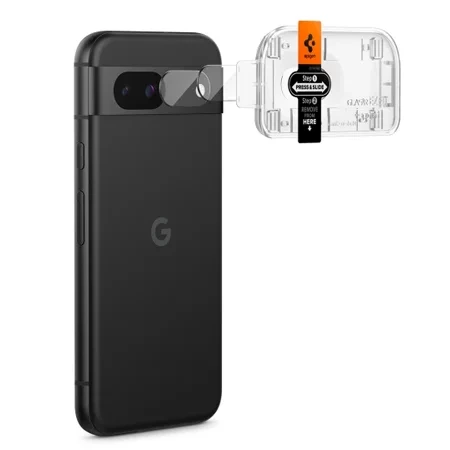 Szkło hartowane na aparat do Google Pixel 8a Spigen Glas.TR EZ FIT OPTIK 2 sztuki - przezroczyste