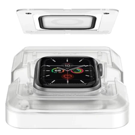 Szkło hybrydowe Spigen ProFlex EZ FIT do Apple Watch 44mm - 2 sztuki