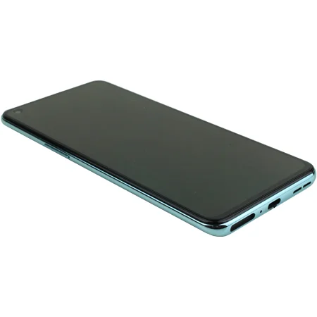 Wyświetlacz LCD z ramką do OnePlus Nord 2 5G - niebieski (Blue Haze)