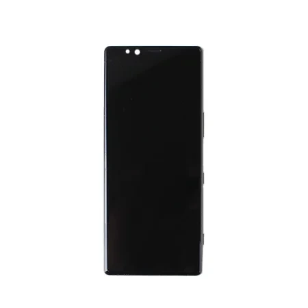 Wyświetlacz LCD z ramką do Sony Xperia 1 - czarny